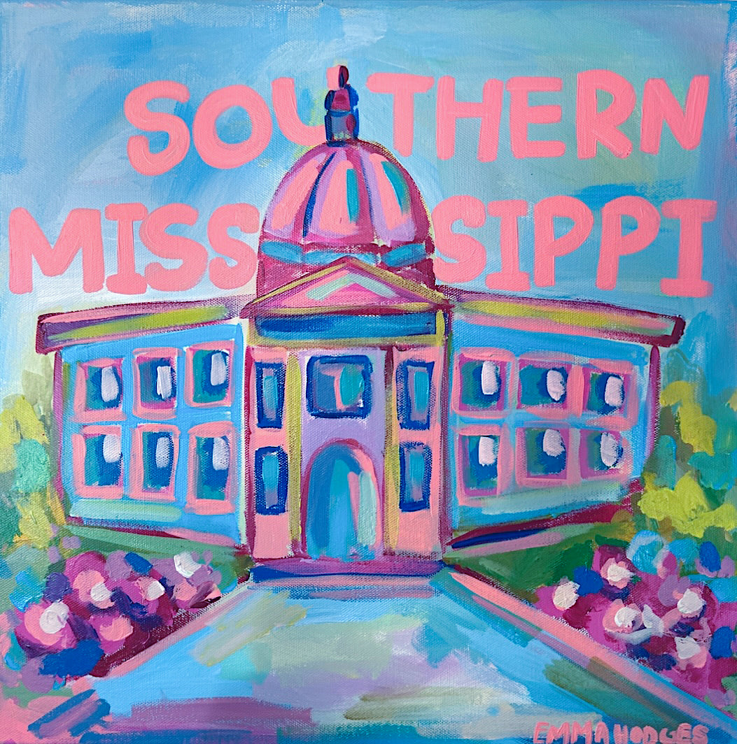 A Sunny Day at USM Print 8x8