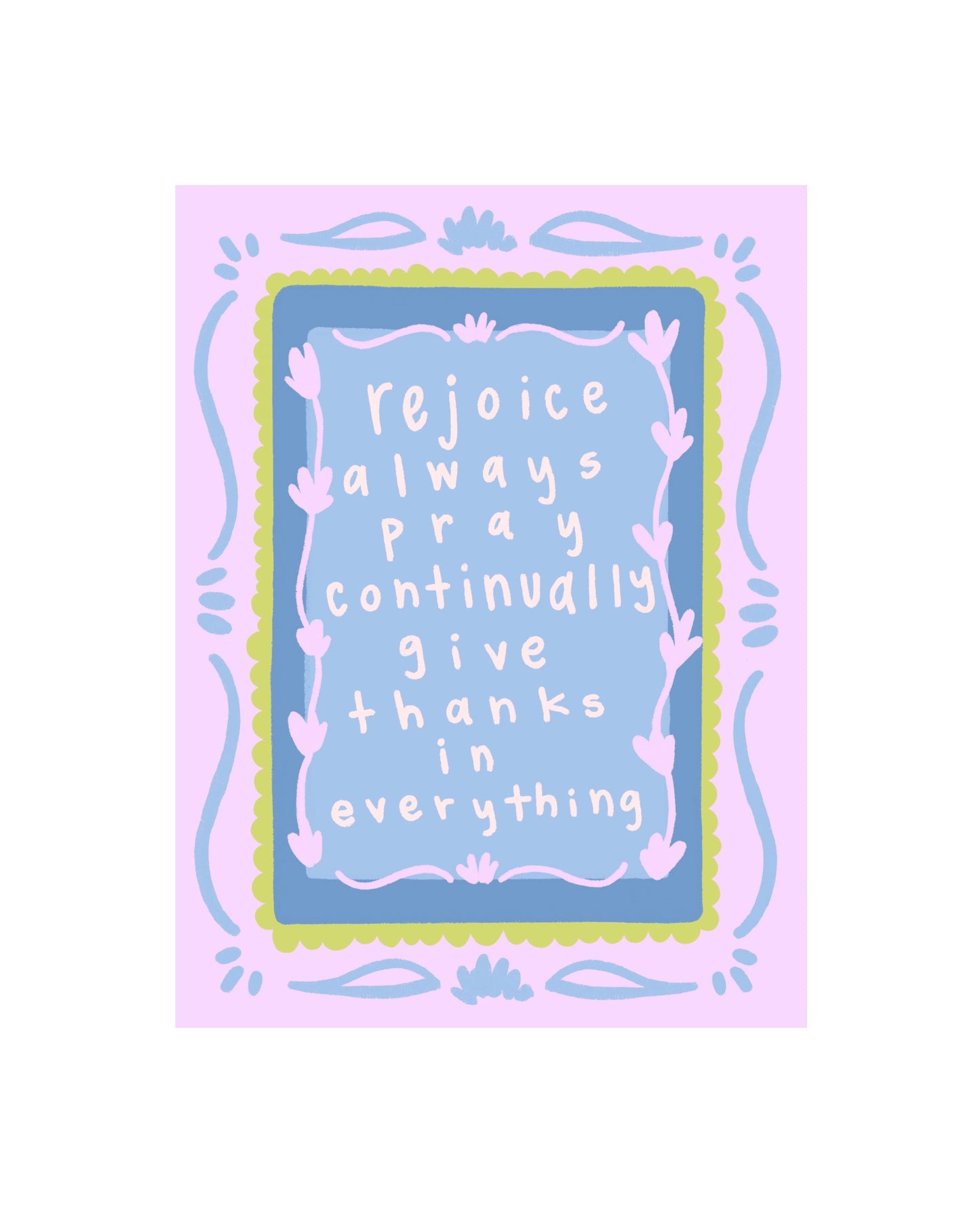 Rejoice Always Print