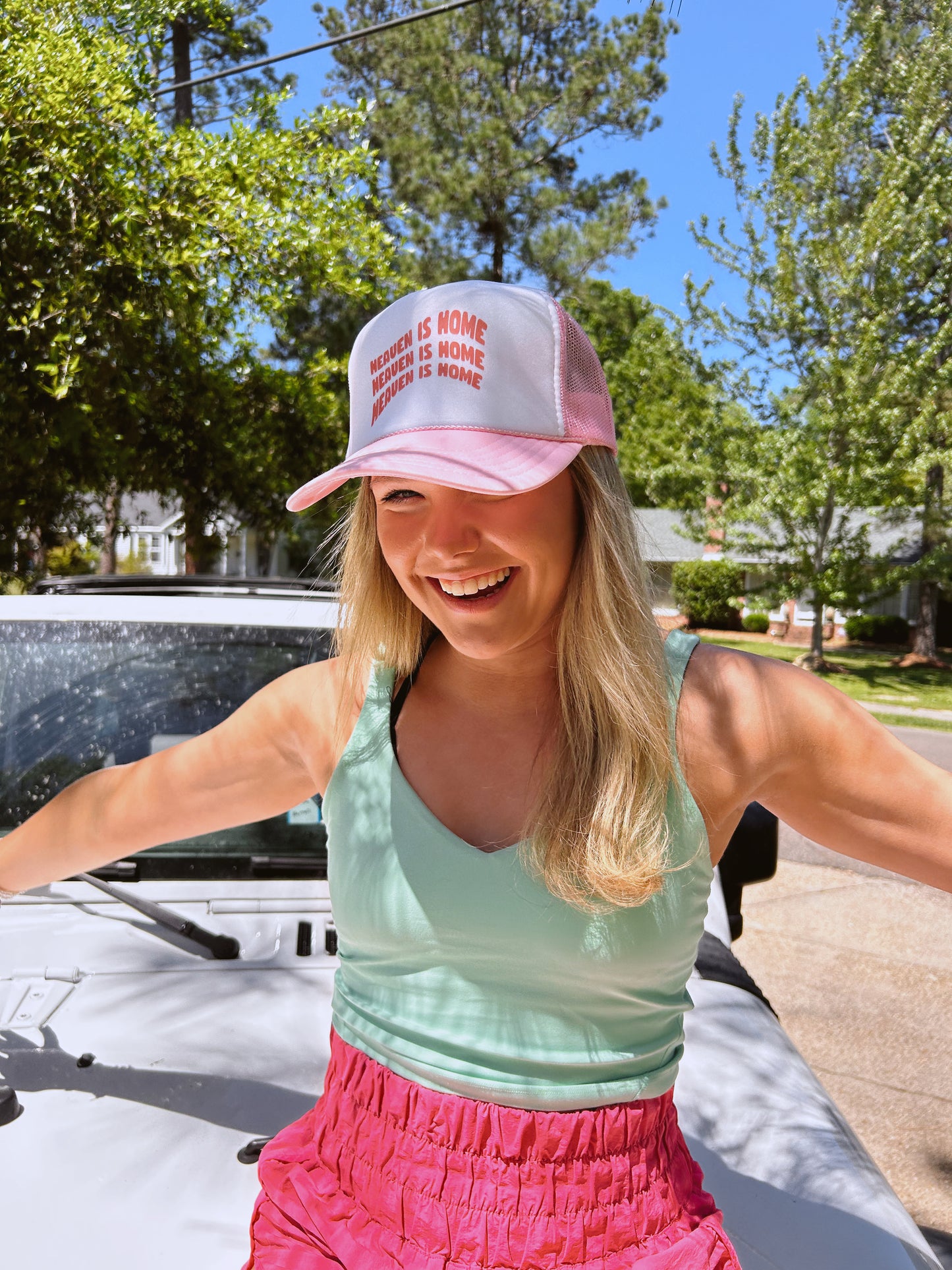 Heaven is Home Trucker Hat