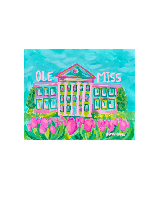 Ole Miss Acrylic 8x10 Print