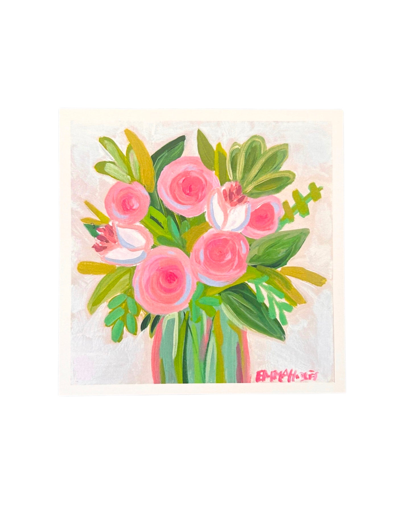 Floral Acrylic 8x8 Print