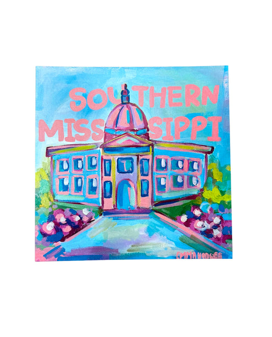 A Sunny Day at USM Print 8x8