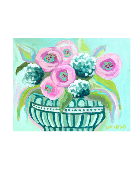 Floral Vase Print