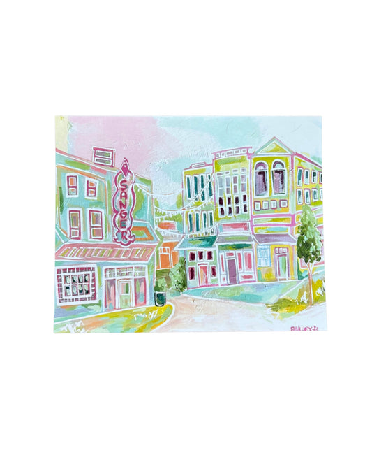 Downtown Hattiesburg 8x10 Print