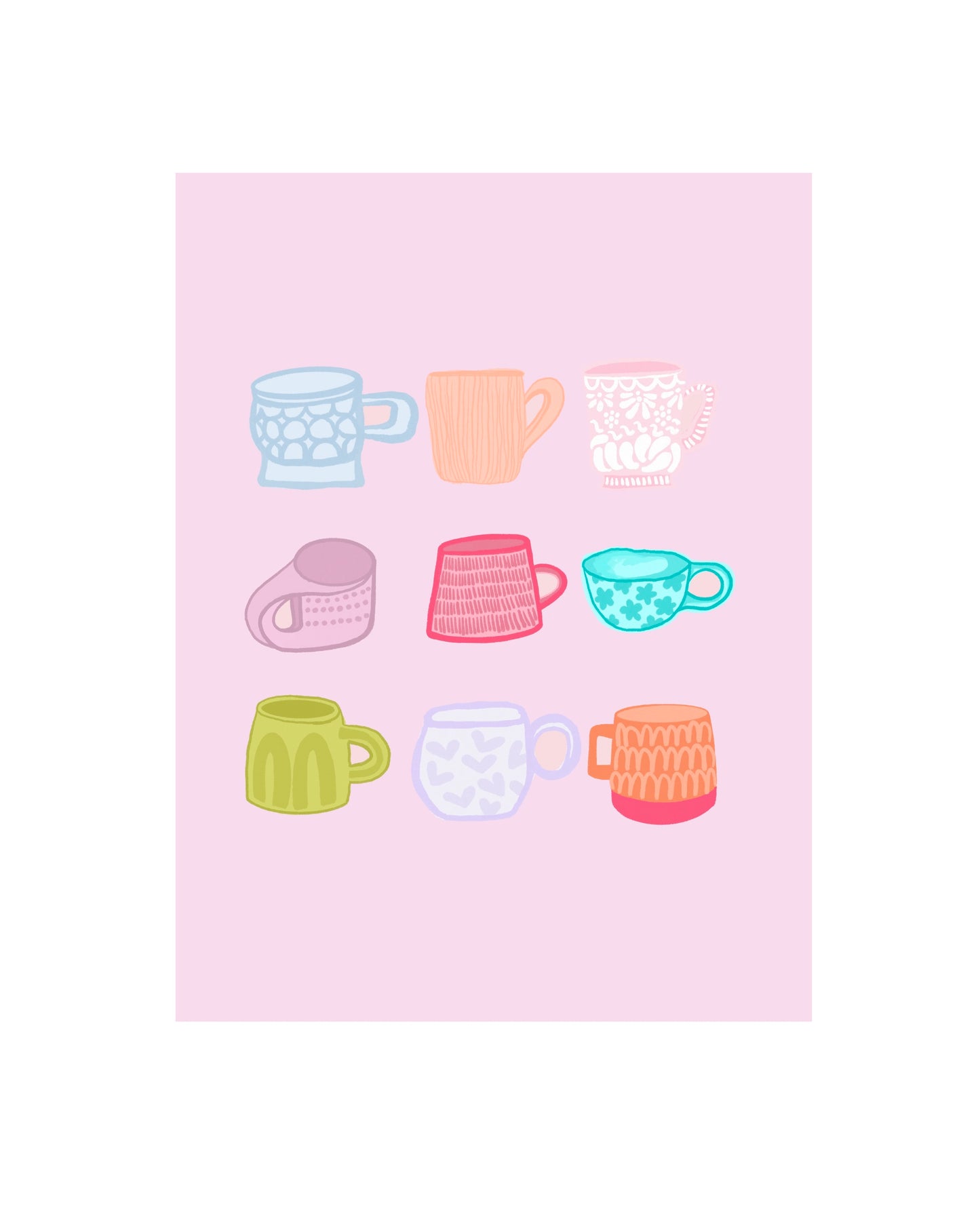 Coffee Mug 8x10 Print