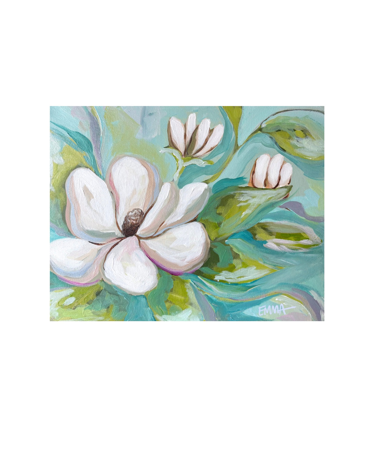 Pastel Magnolia 8x10 print