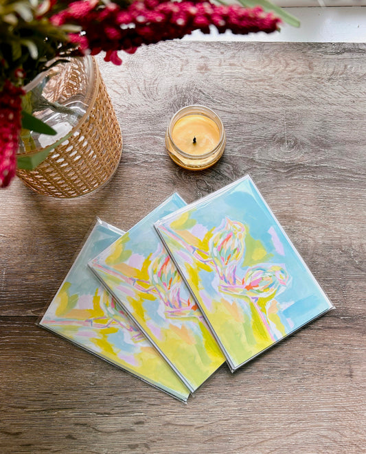 Songbirds Greeting Cards + Envelopes (pack of 3)